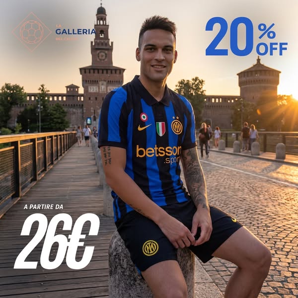 ARRIVATA LA NUOVA MAGLIA INTER 2026-27!
