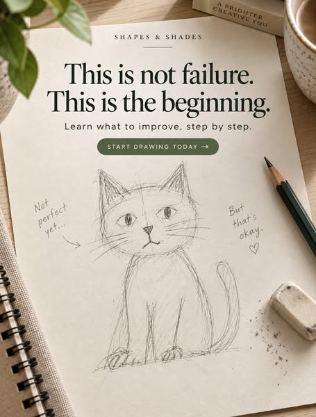Learn to simplify, structure, shade, and refine.