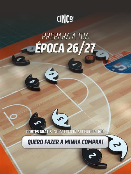 Cinco Campanha Pré-Época 26-27 | CINCO Clipboards