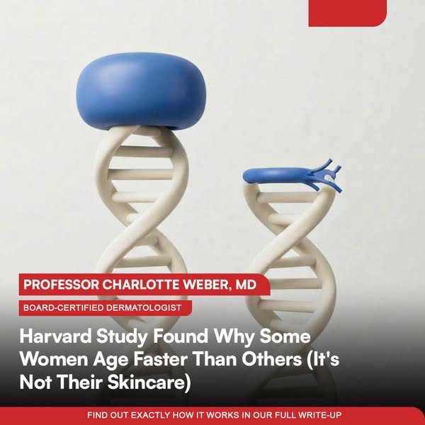 Harvard Study Found Why Some Women Age Faster Than Others (It's Not Their Skincare)