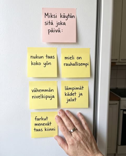 Miksi pidän sitä joka päivä