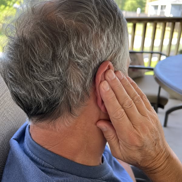 “Can 30 seconds behind the ear turn tinnitus down?”