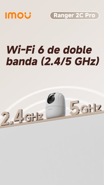 Guardia interior inteligente con velocidad Wi-Fi 6