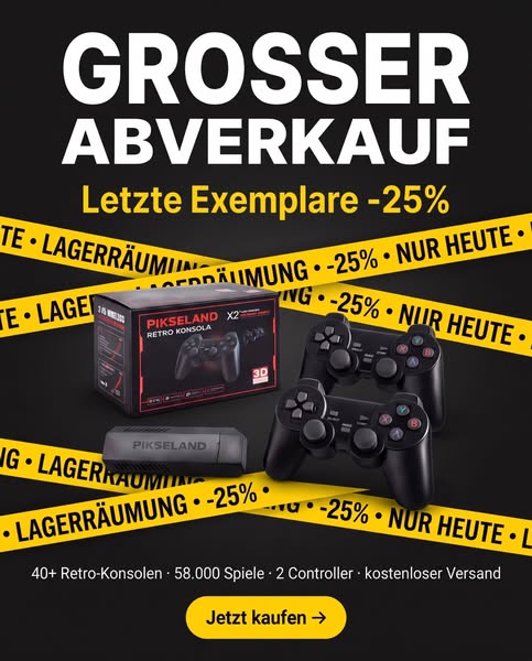 Letzte Exemplare -25 %