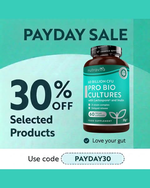 30% off all supplements