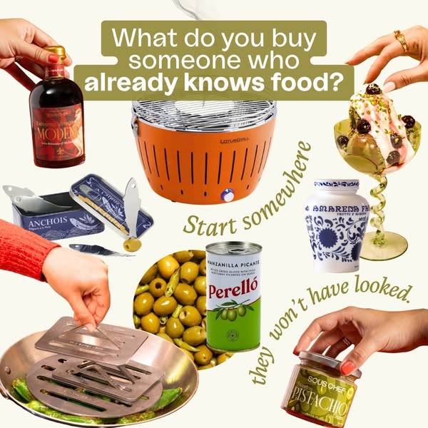 Gifts for people who know food