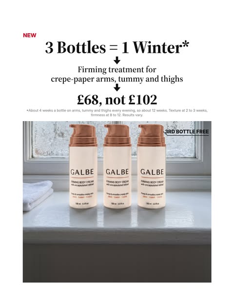 3 Bottles = 1 Winter. 3rd Bottle FREE