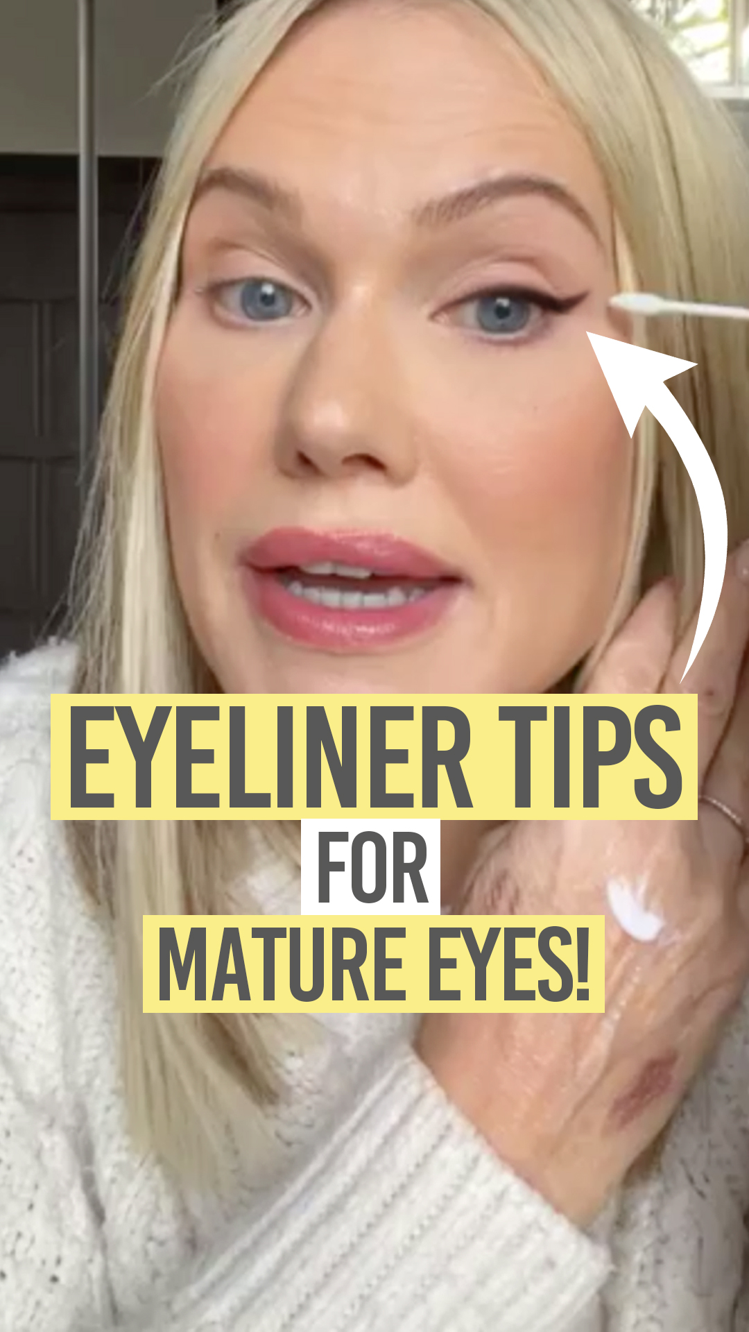 EYELINER TIPS FOR OVER 40s!