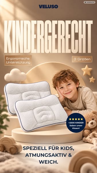 Cloudrest™ Ergonomisches Kinderkissen