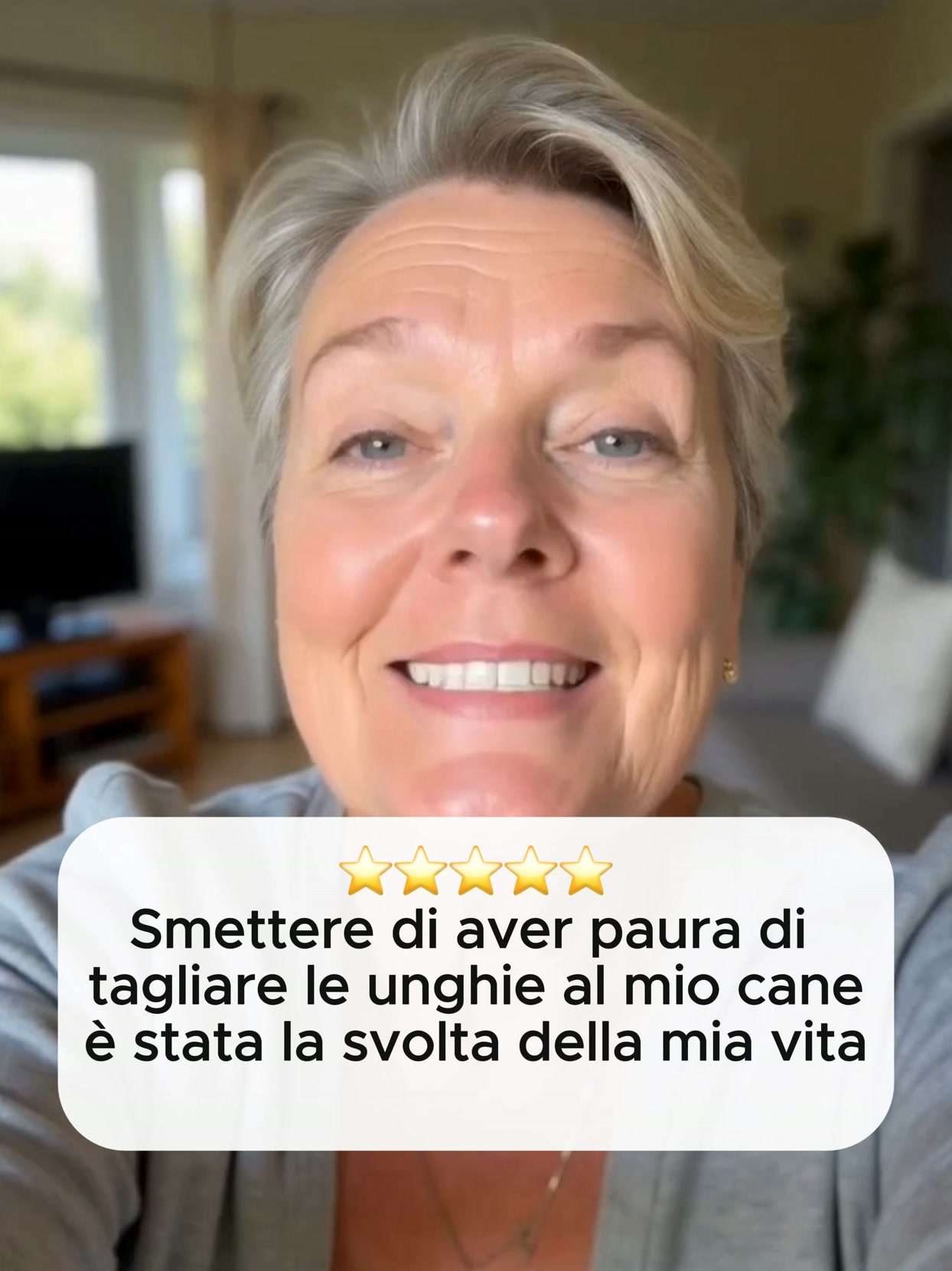 "La svolta della mia vita."