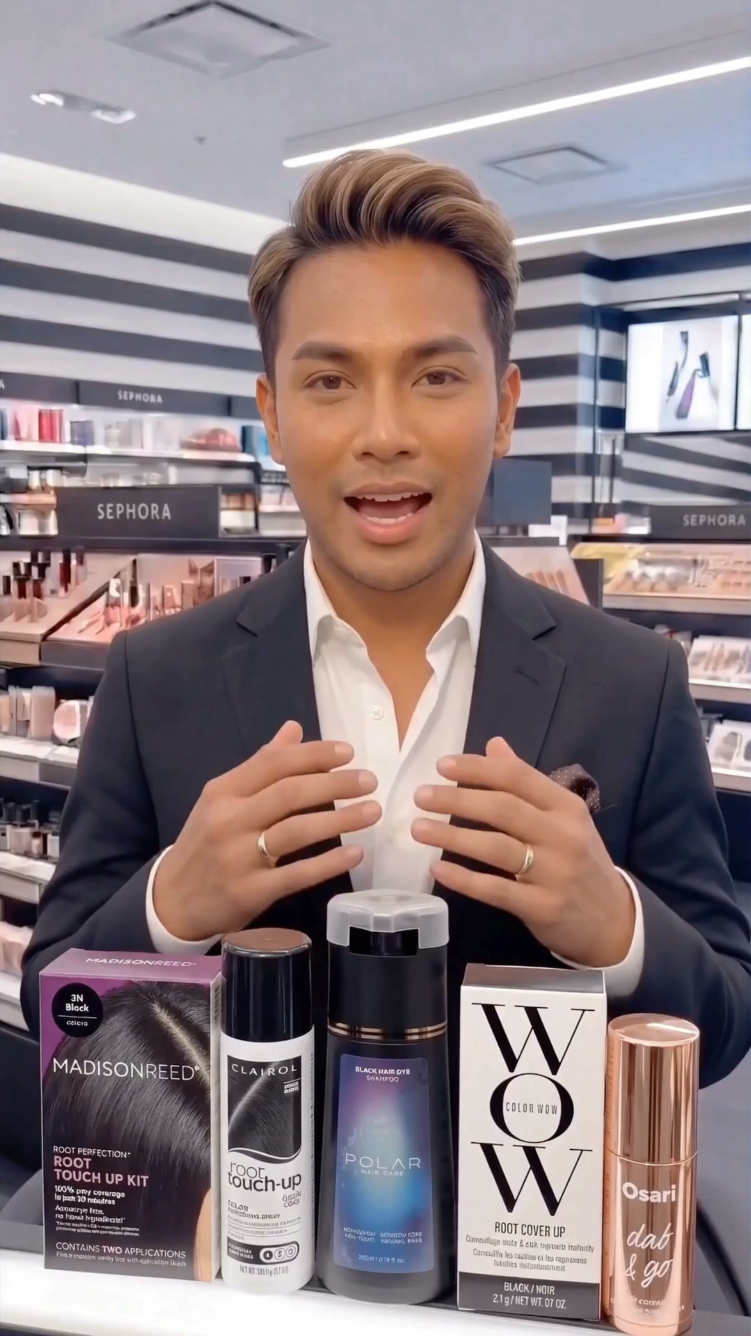Cover Your Gray Roots In 10 Seconds!