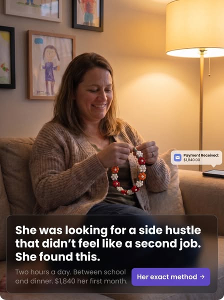 From hobby to her livelihood!