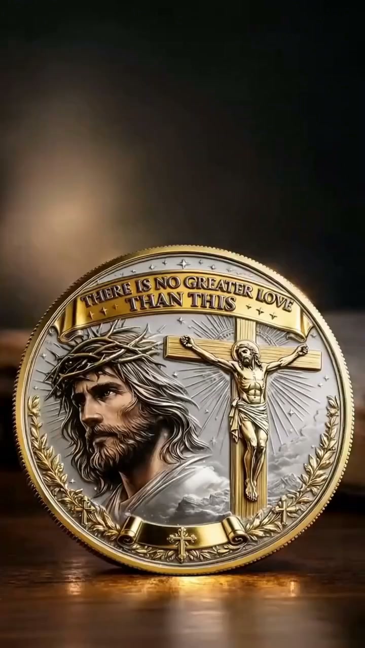 No Greater Love Resurrection Commemorative Coin