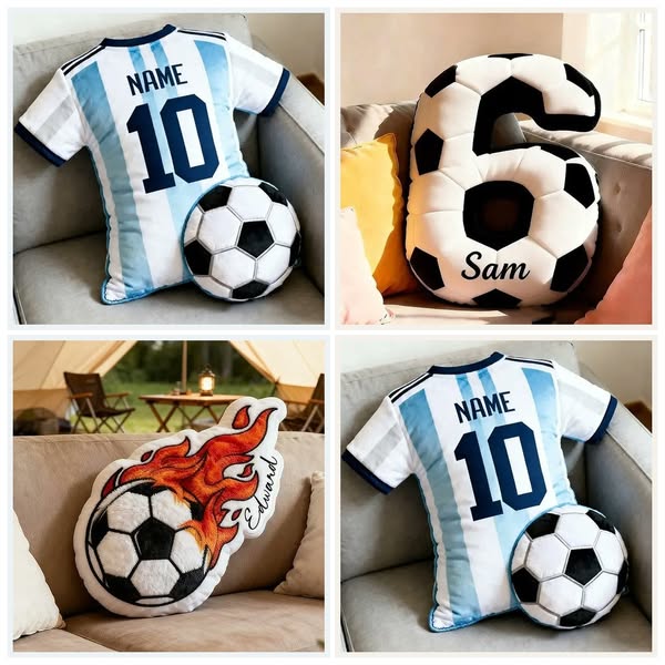 A Personalised Gift for Football Fans