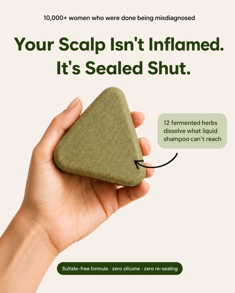 Korean Scalp Revival Bar — Dissolves Years Of Buildup In 60 Seconds