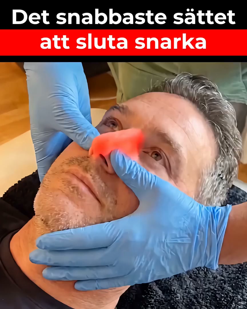 Hur man slutar snarka på 7 sekunder