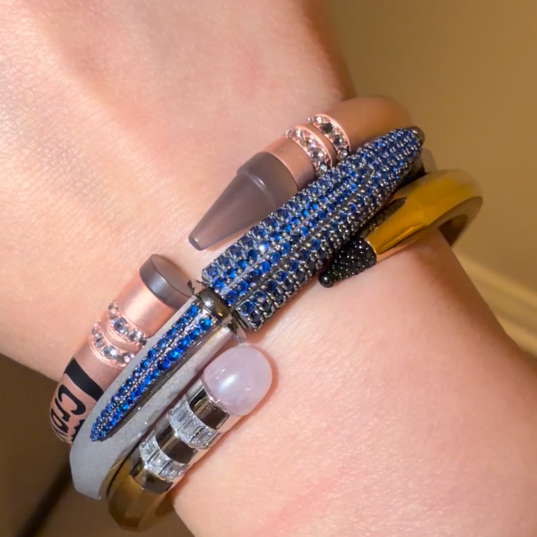 The Stationery Stack — Pencil, Crayon & Pen Bracelets
