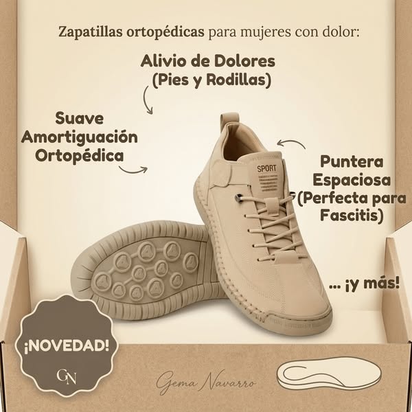 Camina sin dolor con nuestras zapatillas ortopédicas más vendidas