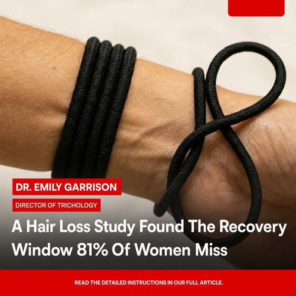 A Hair Loss Study Found The Recovery Window 81% Of Women Miss