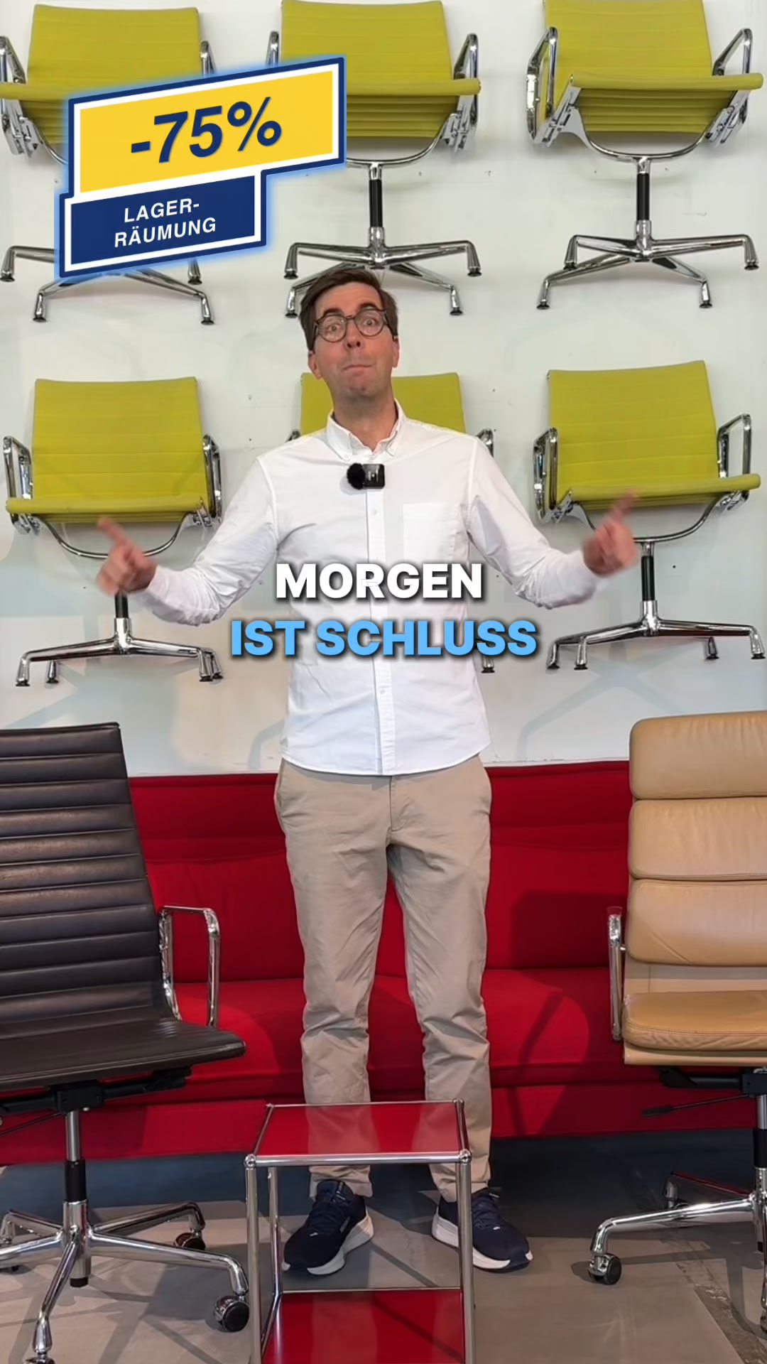 Nur bis morgen: Bis zu - 75 % auf Markenmöbel