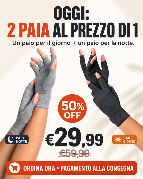 Oggi 2 paia al prezzo di 1