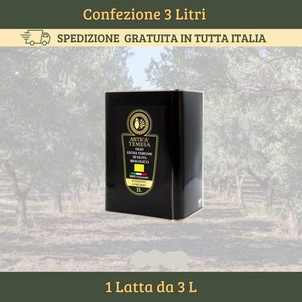 Confezione 3 Litri - in Lattina - Raccolta 2026