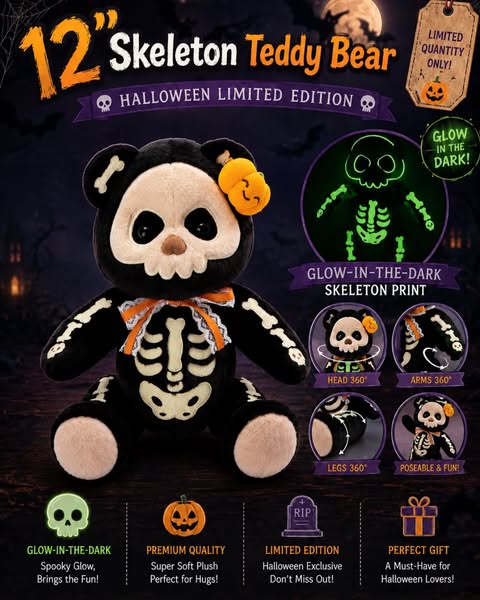 Meet Your New Nightlight – Glow Teddy Is Here!