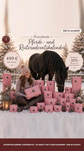 Pferd-Adventskalender-Vorverkauf!