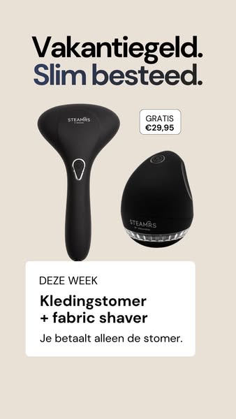 + GRATIS pluizenverwijderaar