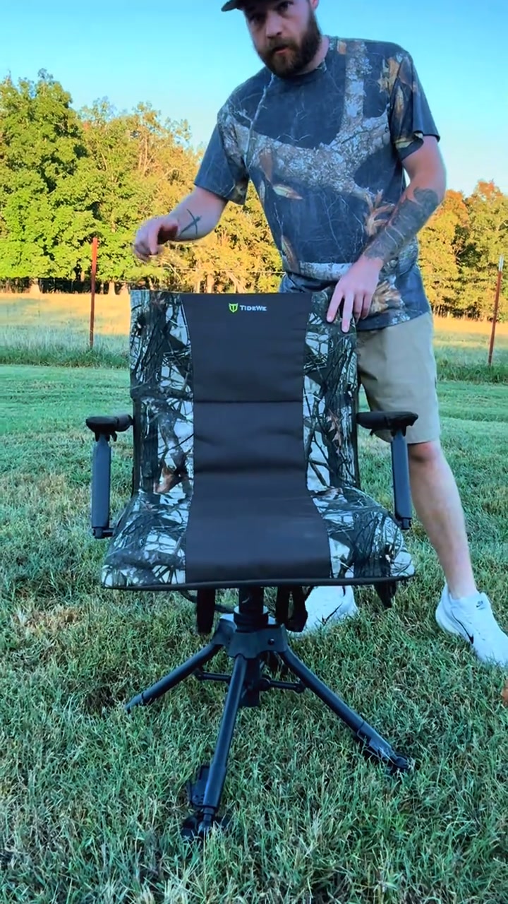 Heated 360° Swivel Hunting Chair