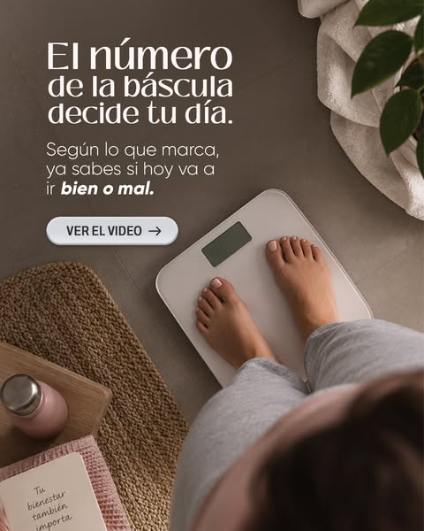 Cómo dejar de pesarte cada día