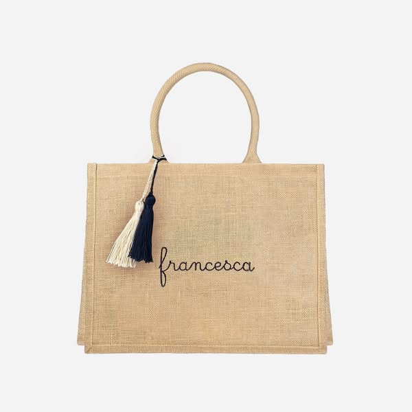 Borsa Tote in Juta - Naturale