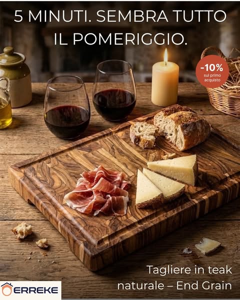 Un tagliere da chef in 5 minuti