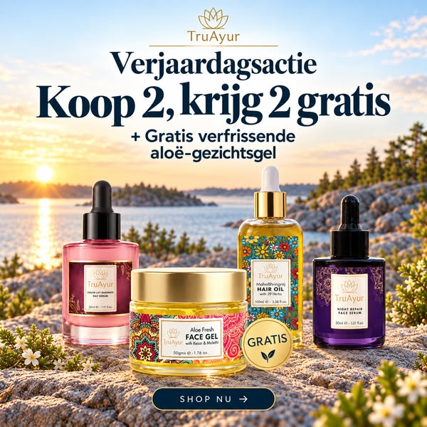 Koop er 2, krijg er 2 gratis + gratis Gezichtsgel