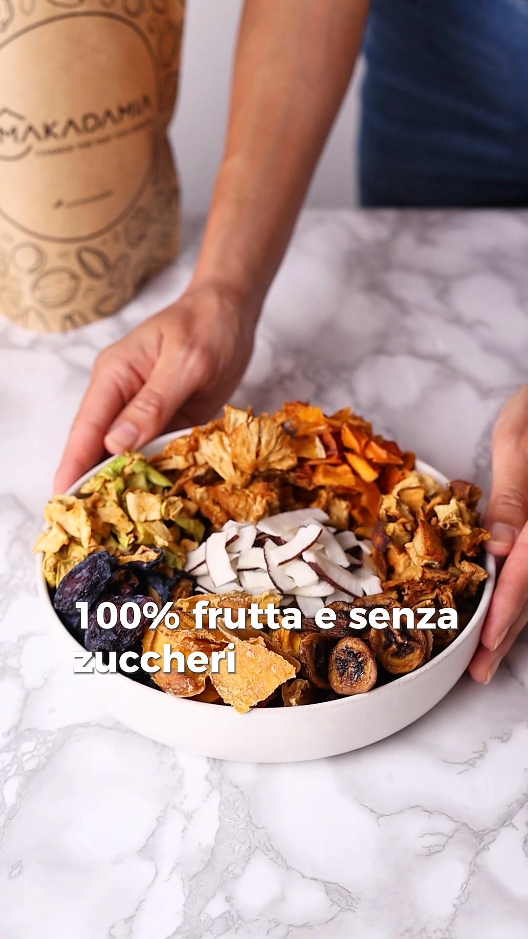 FRUTTA ESSICCATA 100% NATURALE