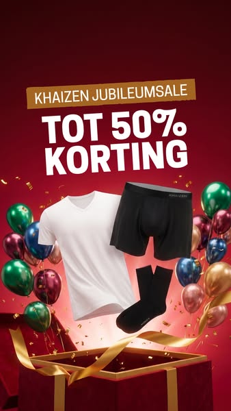 JUBILEUM SALE Tot 50% Korting Op Alles!