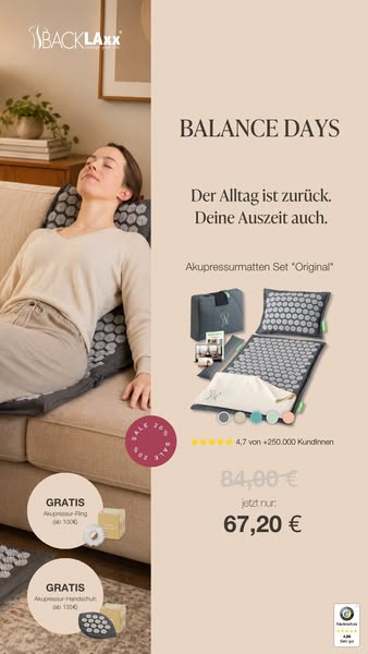 20% Rabatt + GRATIS Geschenke