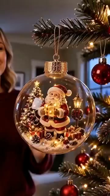 Instantly adds festive charm to your tree or mantel