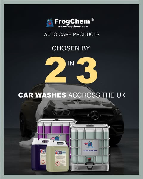 Trusted by 20,000+ Car Washes in the UK