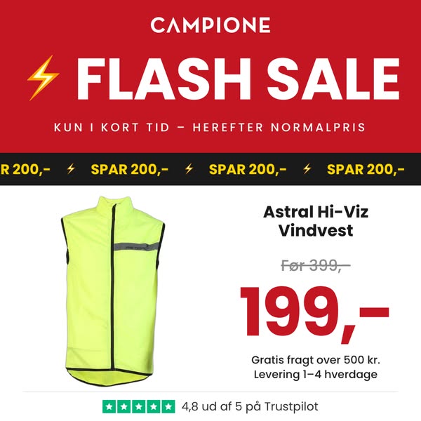Flash sale: Vindvest for 199