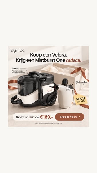 Twee apparaten. Nu samen €169.