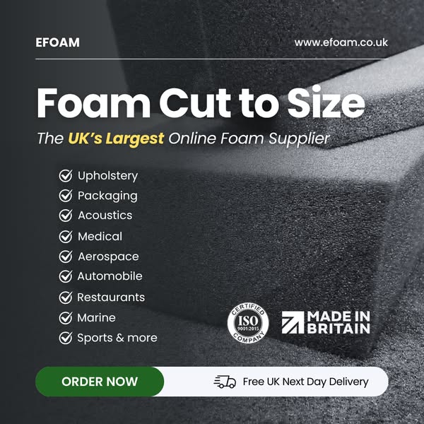 Foam Cut to Size & Shape