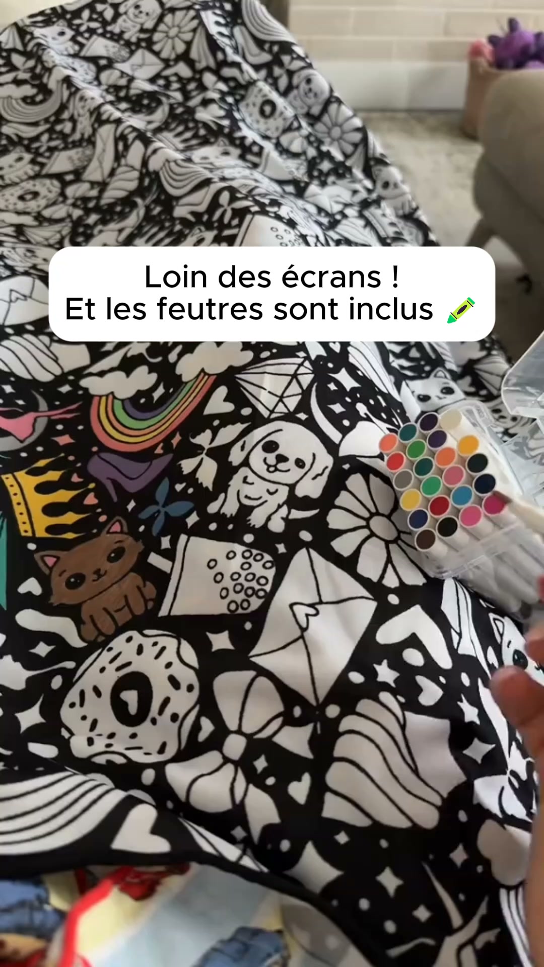 CozyArt, la couverture à colorier