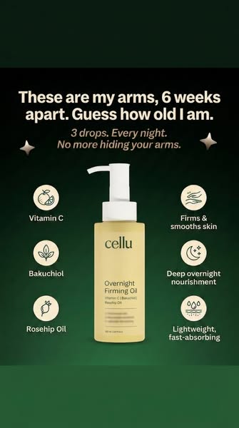 FINAL 200 BOTTLES. Overnight Firming Oil is almost sold out