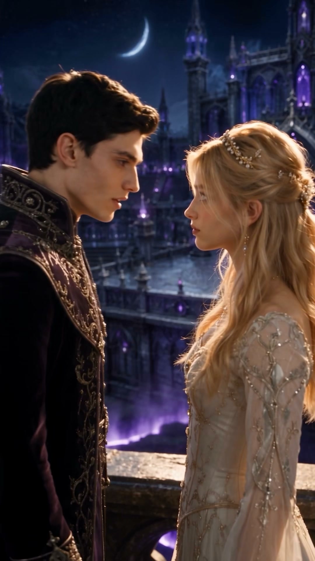 Exiled princess returned — Sunlight and Eternal Night ruled together.