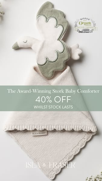 Save 40% on the Award-Winning Stork Baby Comforter
