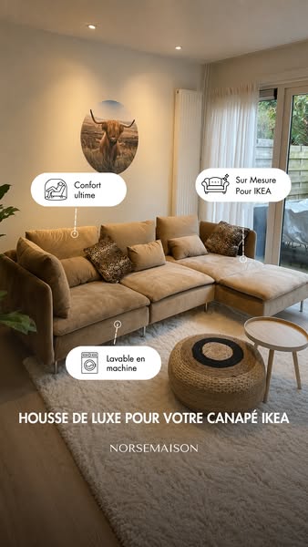 Du centre de la pièce vers le milieu de la pièce.