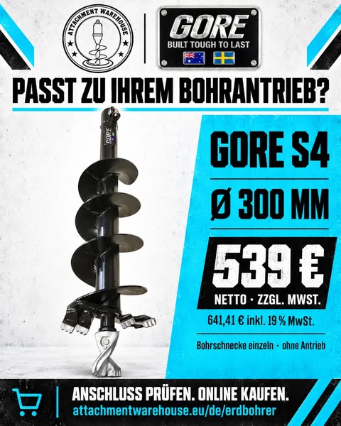 Passt zu Ihrem S4-Bohrantrieb