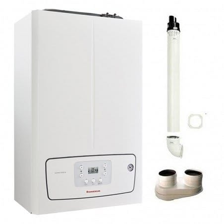 Caldaia Immergas Victrix Tera V2 a Condensazione Camera Stagna 28 Kw Metano 3.032928 + Kit Fumi Omaggio