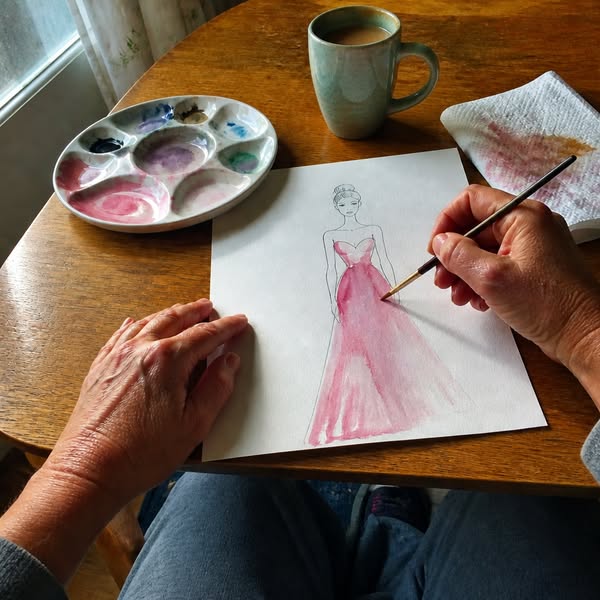 Learn the Classic French Art of Watercolor Fashion Illustration